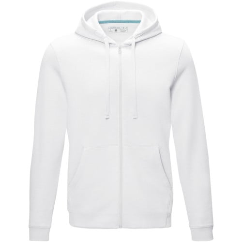 Ruby men’s organic recycled full zip hoodie