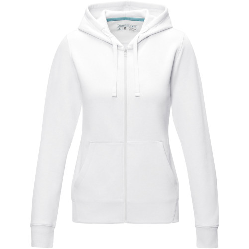 Ruby women’s GOTS organic recycled full zip hoodie