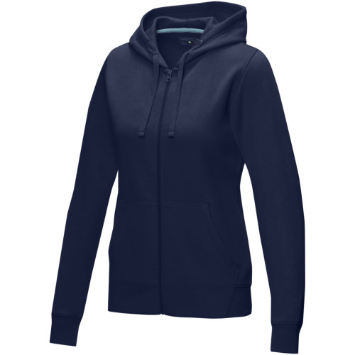 Ruby women’s organic recycled full zip hoodie