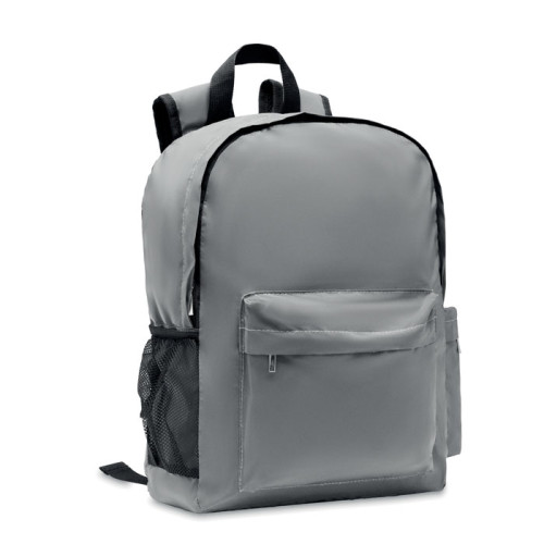 BRIGHT BACKPACK High reflective backpack 190T matt silver