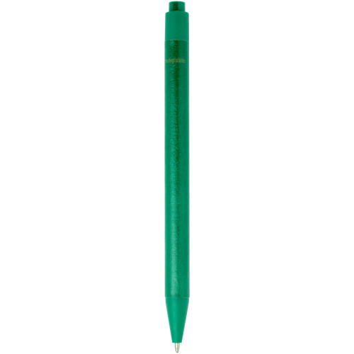 Chartik monochromatic recycled paper ballpoint pen with matte finish