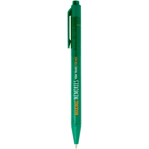 Chartik monochromatic recycled paper ballpoint pen with matte finish