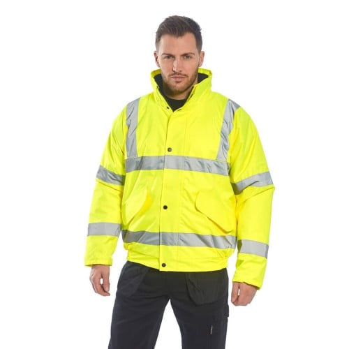 Hi-vis bomber jacket