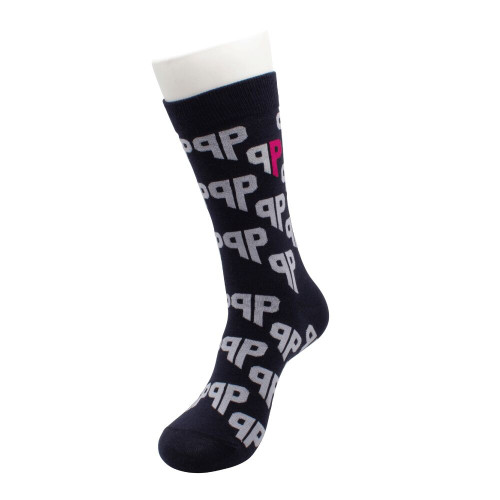 Jacquard Knitted Cotton Socks