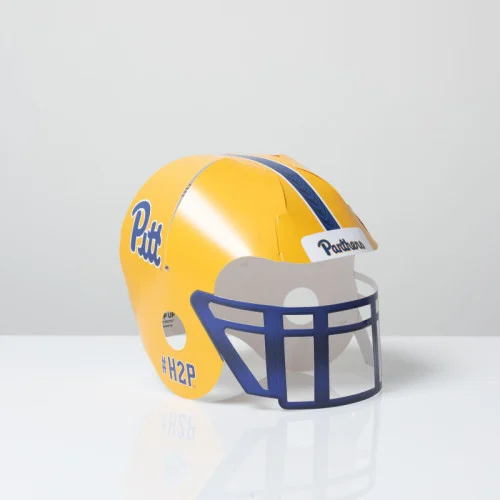 American Football Paper helmet