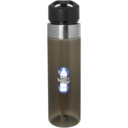 Dylan 650 ml Tritan water bottle with flip spout lid