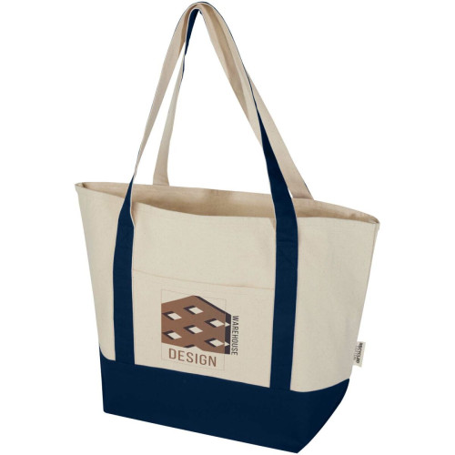 Sam 320 g/m² GRS recycled cotton tote bag