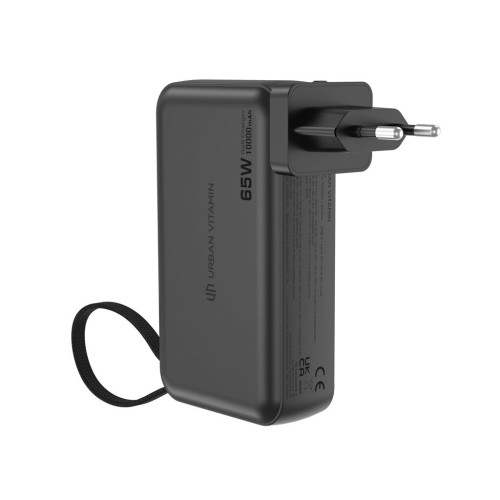 Urban Vitamin Eureka hybrid GANcharger 10000mah powerbank65W