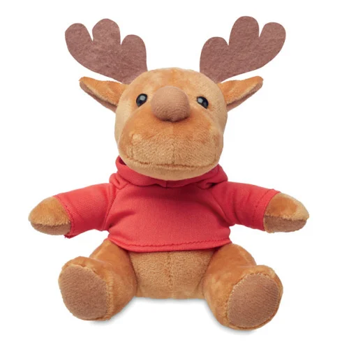 RUDOLPH Plush reindeer with hoodie