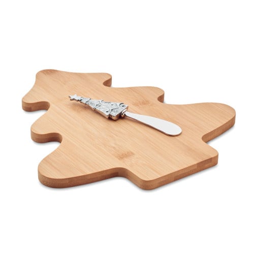 TREECHESSE Cheese board set in bamboo