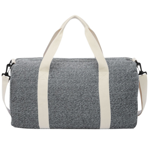 Pheebs 450 g/m² recycled cotton and polyester duffel bag 24L