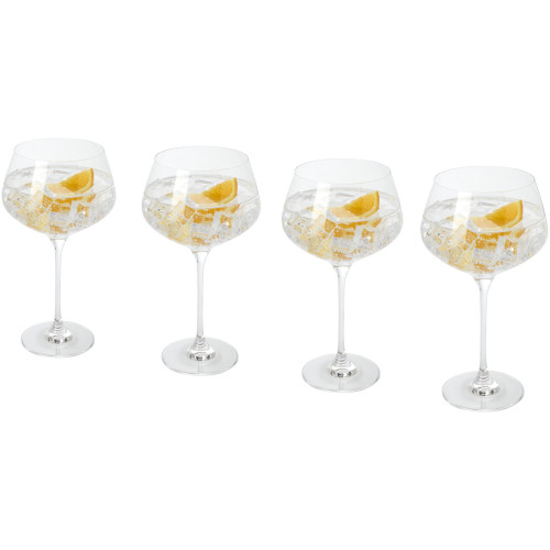 Garoa 4-piece gin glass set