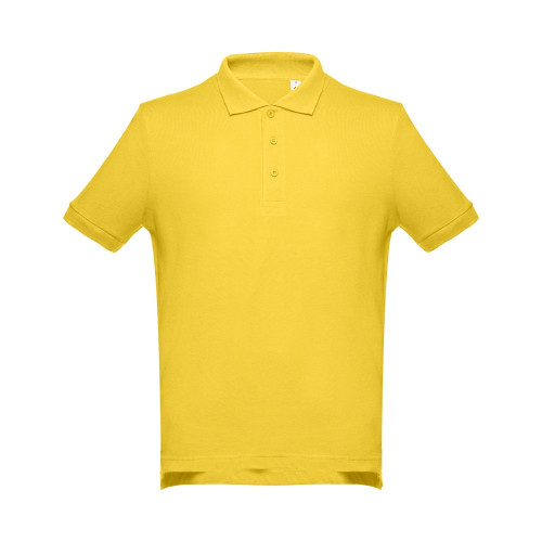 THC ADAM. Men's short-sleeved cotton polo shirt