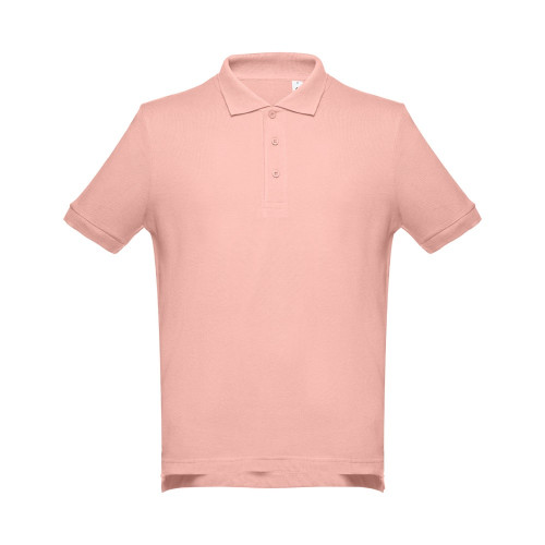 THC ADAM. Men's short-sleeved cotton polo shirt