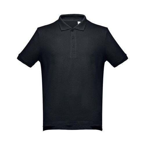 THC ADAM. Men's short-sleeved cotton polo shirt