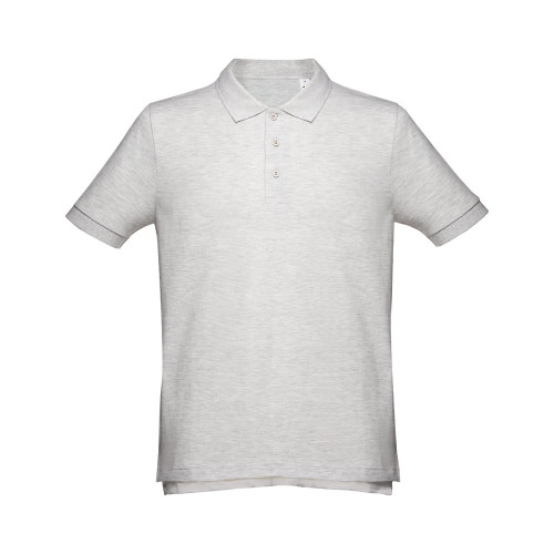 THC ADAM. Men's short-sleeved cotton polo shirt