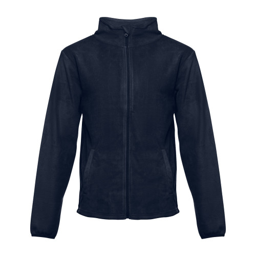 THC HELSINKI. Men's Polar fleece jacket with elasticated cuffs