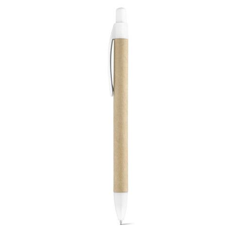 REMI. Kraft paper ball pen with clip