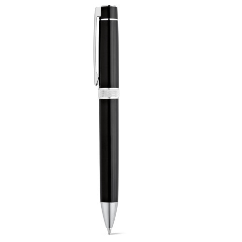 DOURO. Metal rollerball and ballpoint set with clip