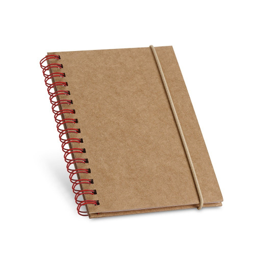 MARLOWE. Spiral pocket sized notepad with lined pages