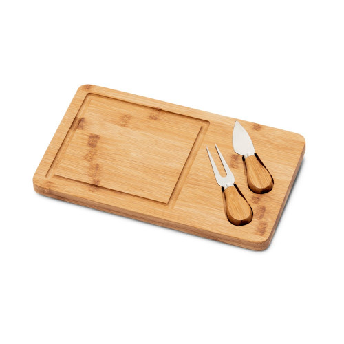 WOODS. Bamboo cheese board