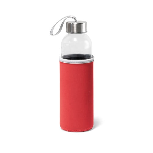 RAISE. Glass and stainless steel Sport bottle 520 mL