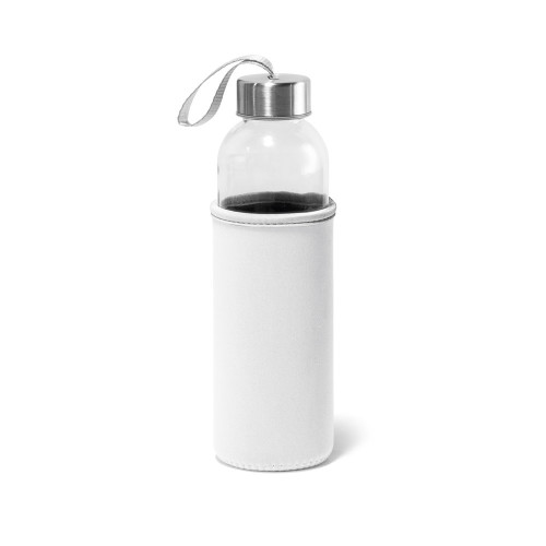 RAISE. Glass and stainless steel Sport bottle 520 mL