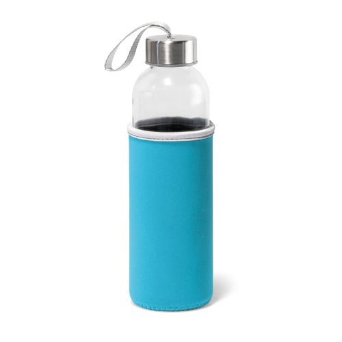 RAISE. Glass and stainless steel Sport bottle 520 mL