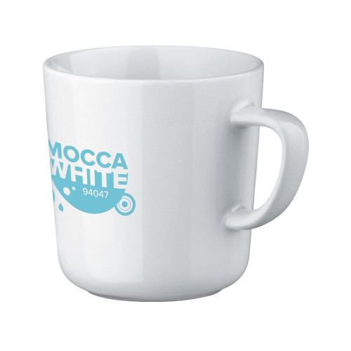 MOCCA WHITE. Ceramic mug 270 mL