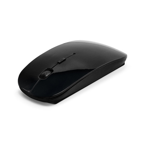 BLACKWELL. Battery-operated wireless mouse in recycled ABS (100% rABS)