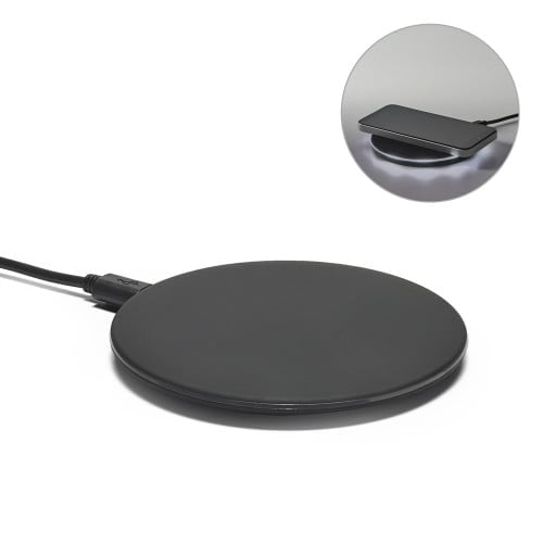 BURNELL. Superfast 10W wireless charger in ABS