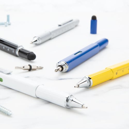 5-in-1 aluminium toolpen