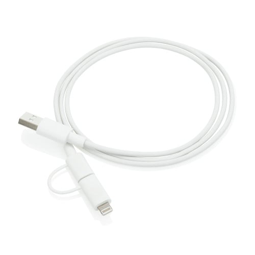 2-in-1 cable MFi licensed