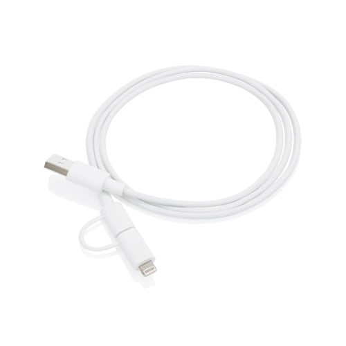 2-in-1 cable MFi licensed