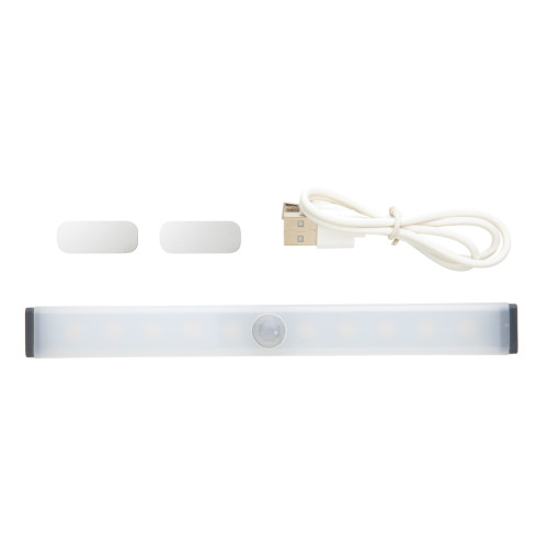 USB-rechargeable motion sensor LED light medium