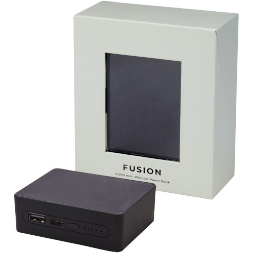 Fusion 10.000 mAh wireless powerbank