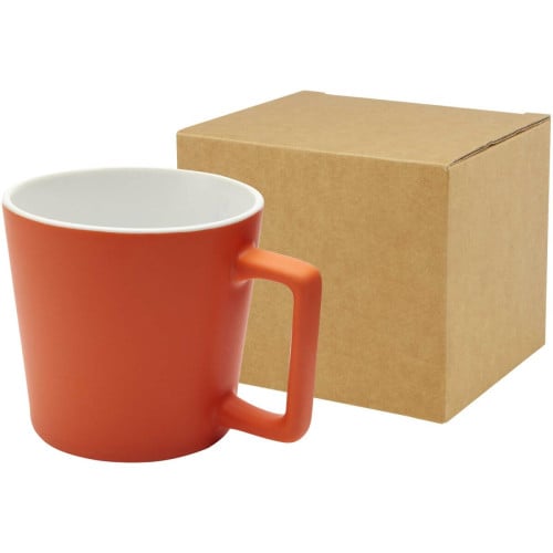 Cali 370 ml ceramic mug with matt finish