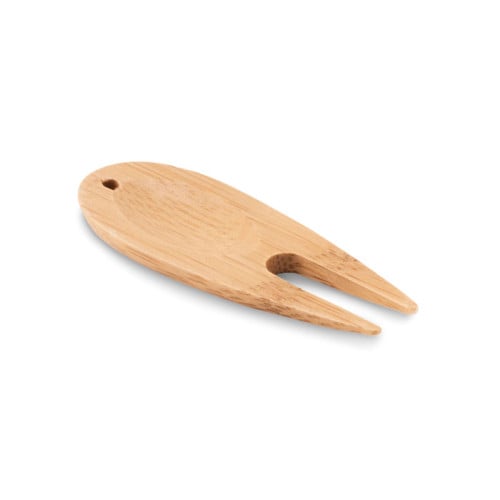 BOGEY Bamboo golf divot tool