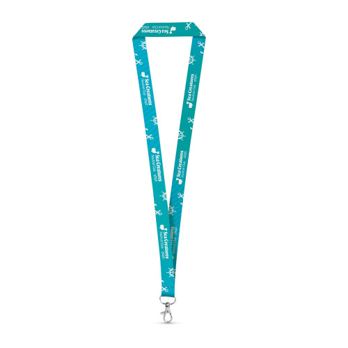 BRIGHTON. Polyester sublimation lanyard