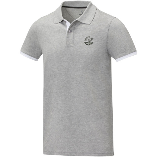 Morgan short sleeve men's duotone polo