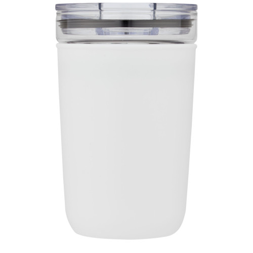 Bello 420 ml glass tumbler with recycled plastic outer wall