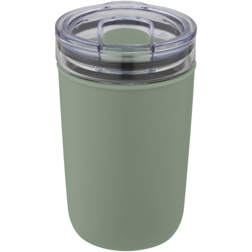 Bello 420 ml glass tumbler with recycled plastic outer wall