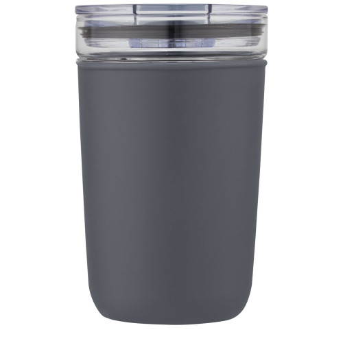 Bello 420 ml glass tumbler with recycled plastic outer wall