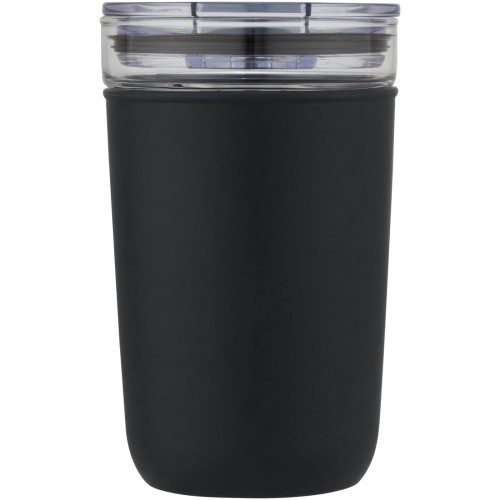 Bello 420 ml glass tumbler with recycled plastic outer wall