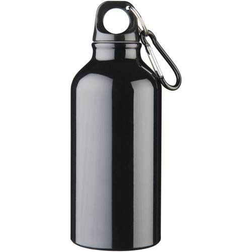 Oregon 400 ml aluminium water bottle with carabiner