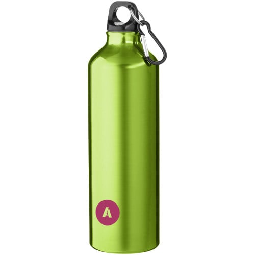 Oregon 770 ml aluminium water bottle with carabiner