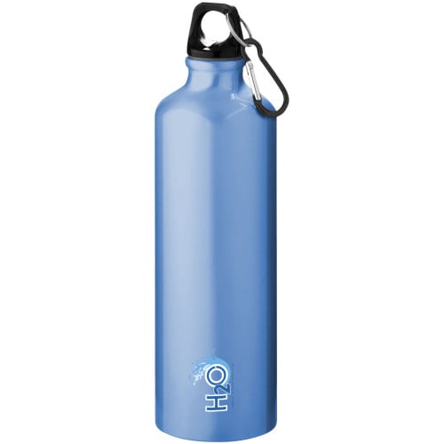 Oregon 770 ml aluminium water bottle with carabiner