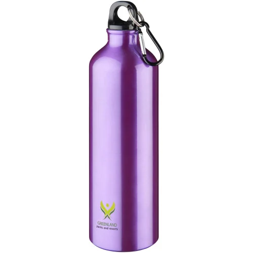 Oregon 770 ml aluminium water bottle with carabiner