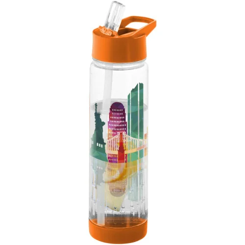 Tutti-frutti 740 ml Tritan™ infuser sport bottle